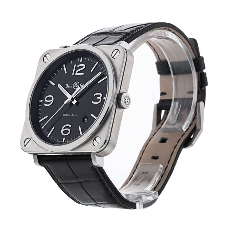 Bell and Ross Aviation BRS92-BL-ST